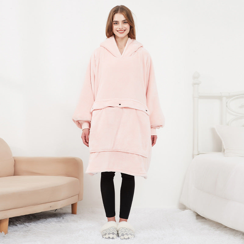 Women's Heated Oversized Hoodie Blanket
