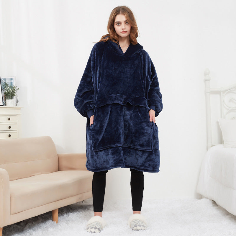 Women's Heated Oversized Hoodie Blanket